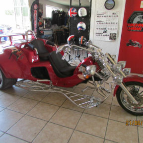 Trike custom Betty Boop