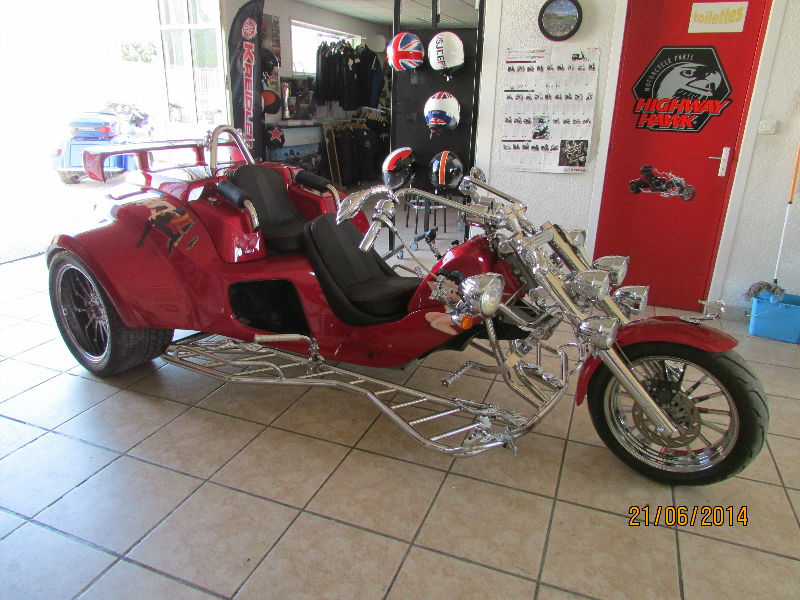 Trike custom Betty Boop