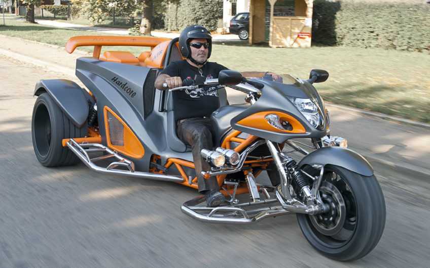 Hayabusa RM1 face noir orange