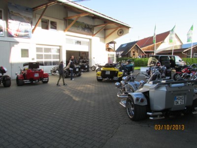 Trike sur pavé