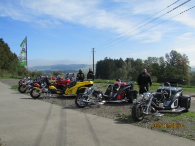 Trike sur herbe