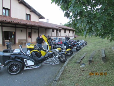 Trike garé