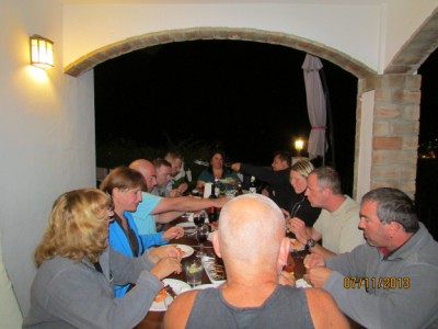 Repas après balade trike