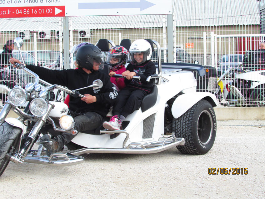 Balade trike enfant pour portes ouvertes 2015 sudtrike