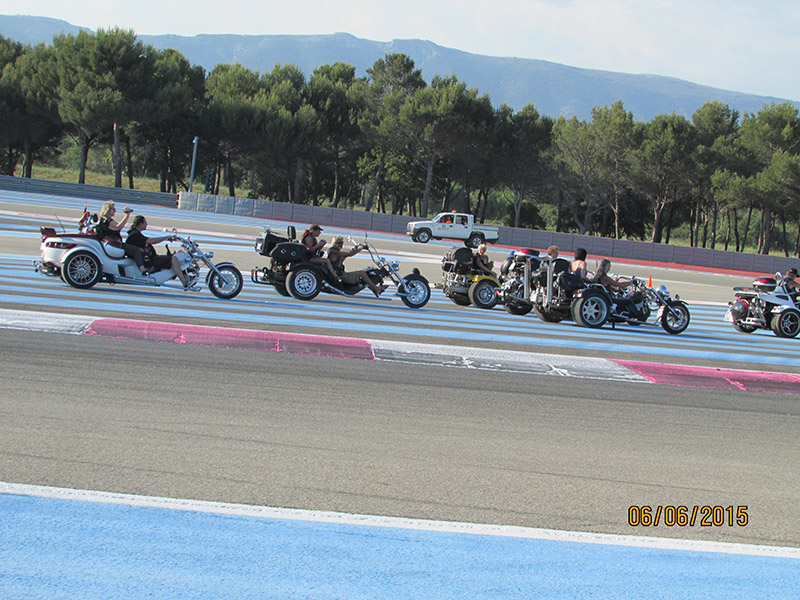 Trike paul ricard circuit