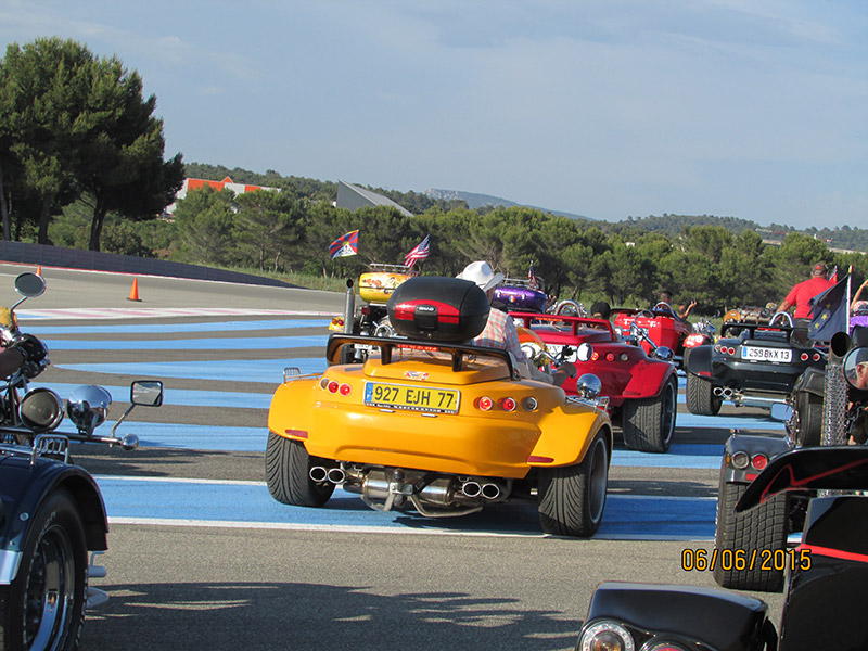 Sud trike paul ricard circuit