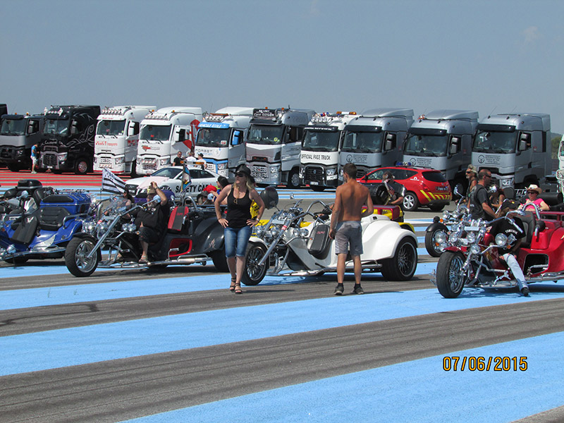 Paul ricard au Castellet Trike