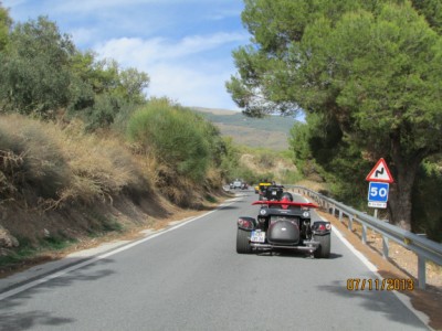 Route Espagne trike