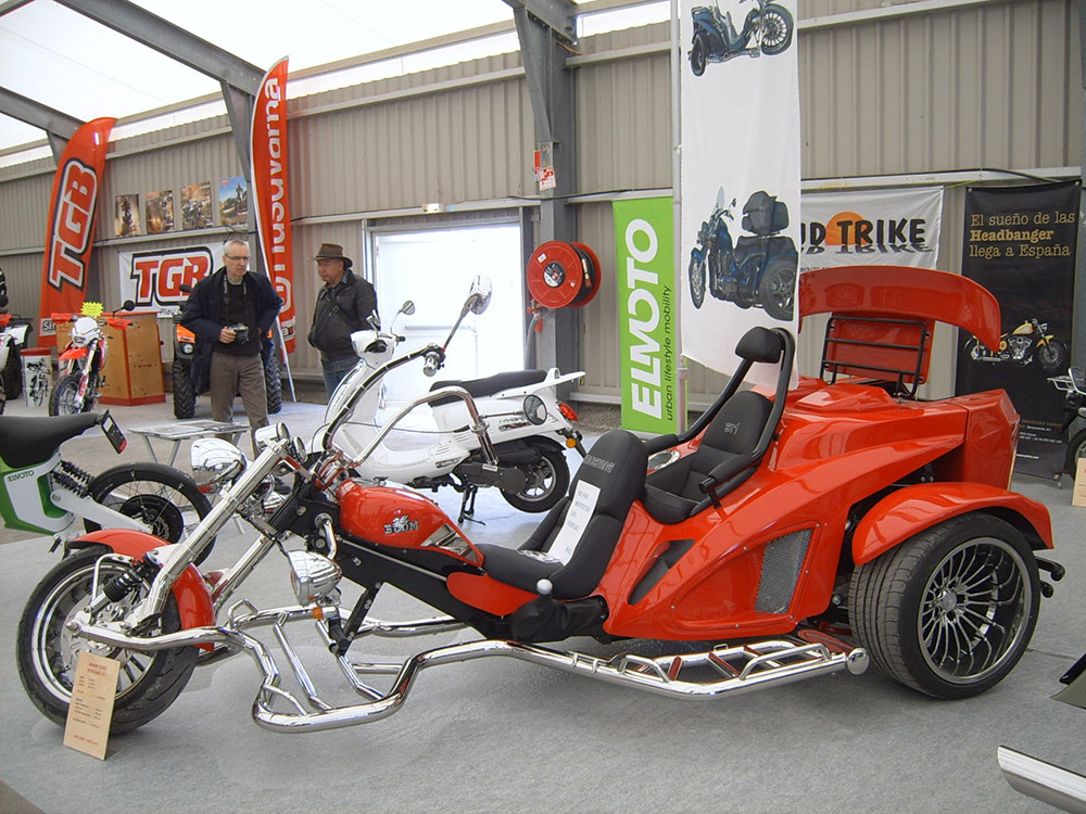 Salon Avignon motor avignon trike rouge expo