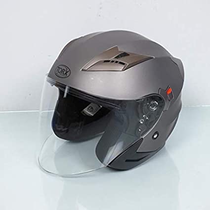 casque jet gris matt