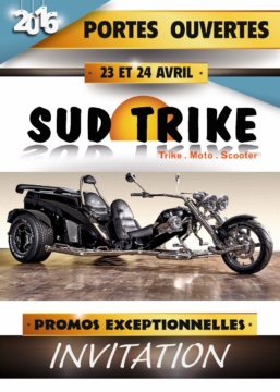 Portes ouvertes Sud Trike 2016 invitation