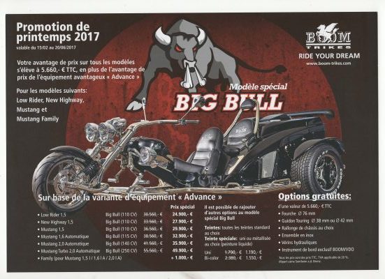 Promotion bigbull 2017