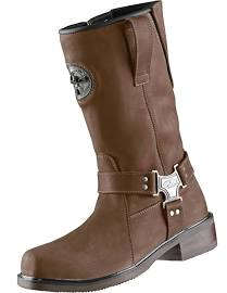 Bottes en cuir marron NEVADA II m