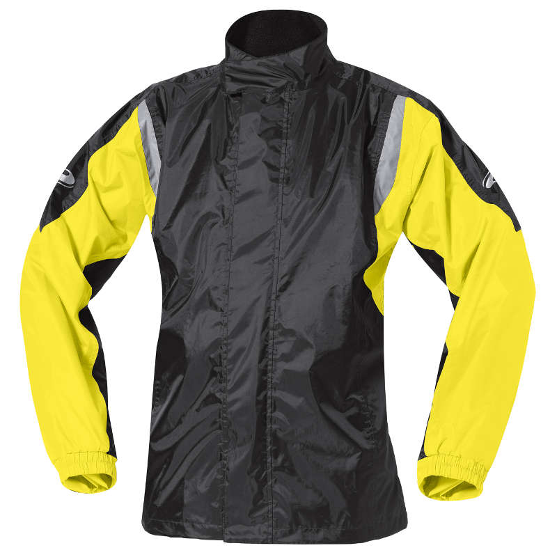 Veste de pluie Mistral 2 jaune fluo et noire