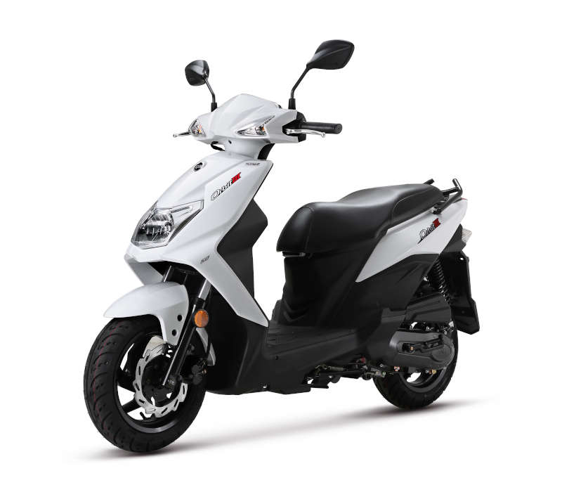 scooter 50 orbit 3 blanc