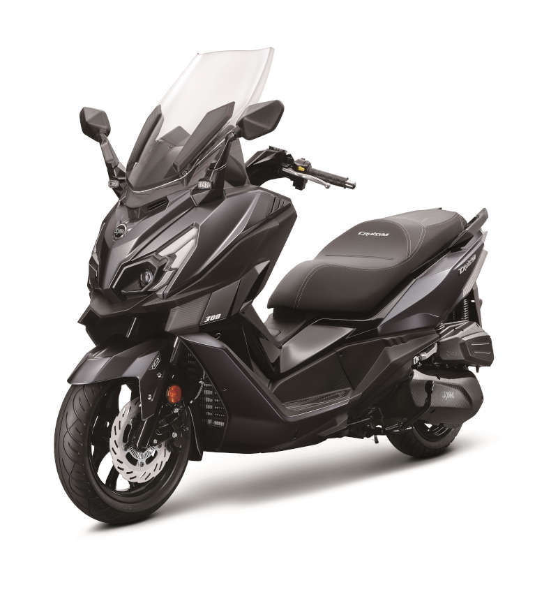 scooter 125 sym noir mat