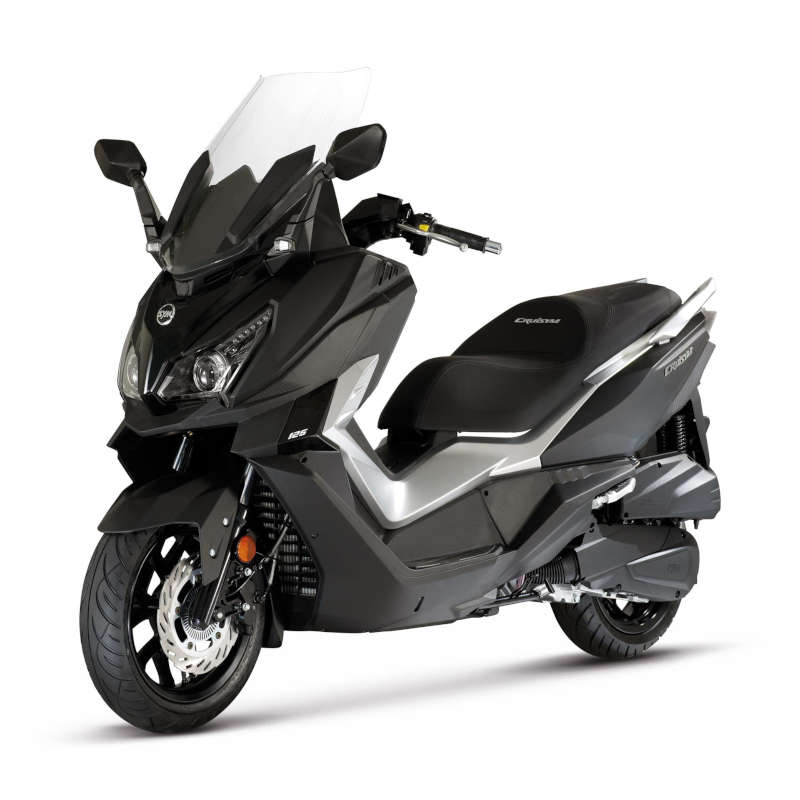 sym scooter 125 noir urbain