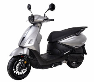 scooter 125 gris sym