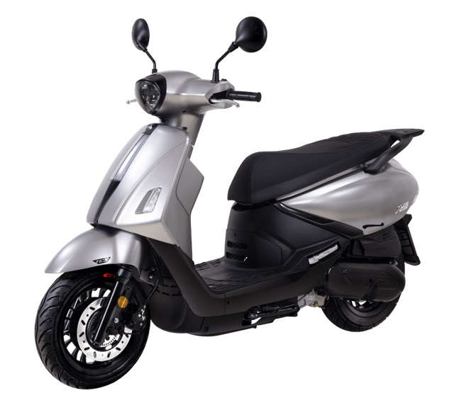 scooter 125 gris sym