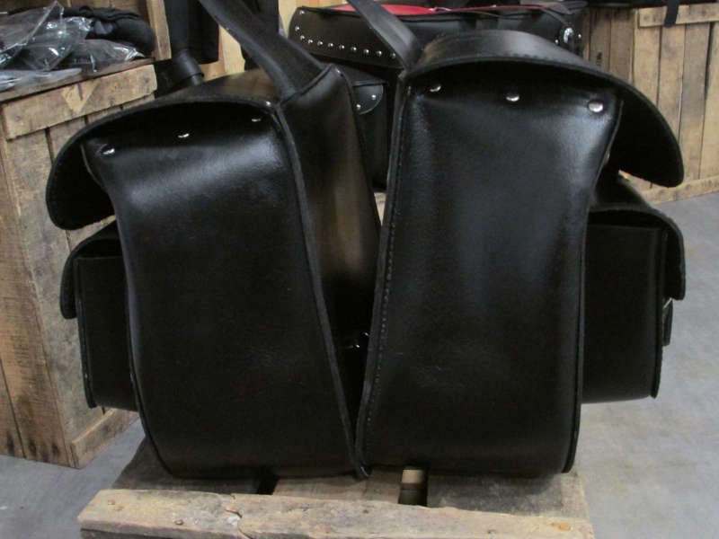 Sacoche cavaliere moto cuir clearance
