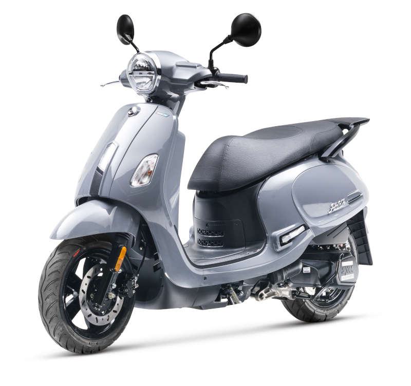 scooter sym 125 fiddle 4 euro5 gris