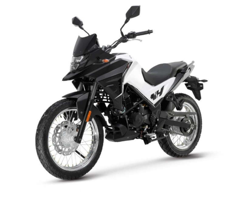 sym moto 125 trail blanche