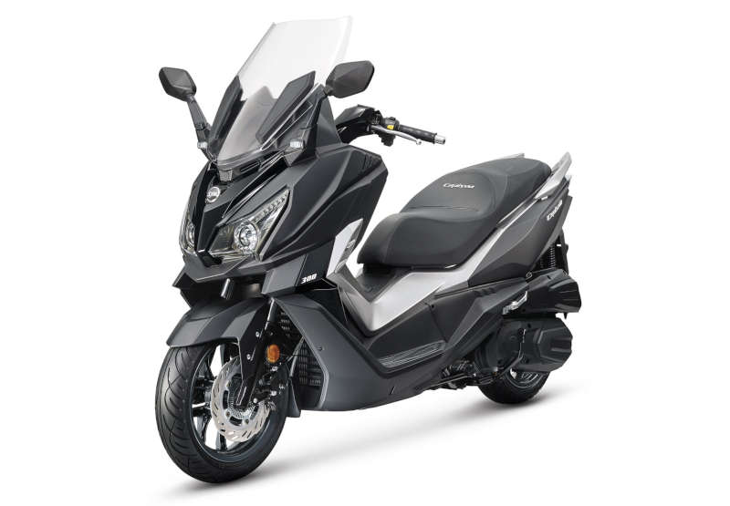 sym scooter 300 noir mat