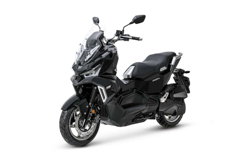 scooter sym adx 125 noir